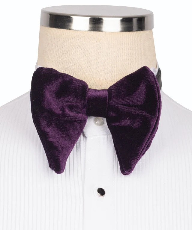 Nœud papillon en velours