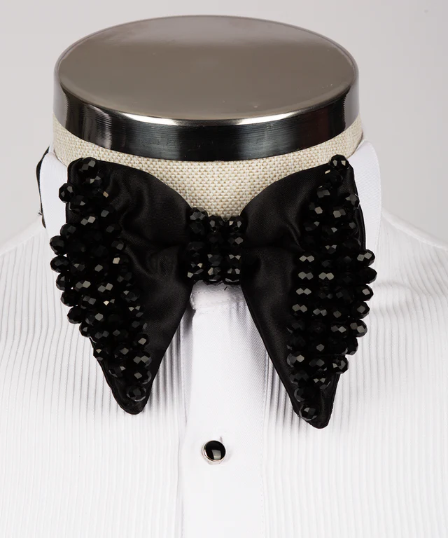 Nœud papillon brodé de pierres