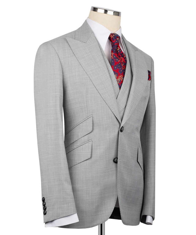 Costume classique avec gilet - Vue 2