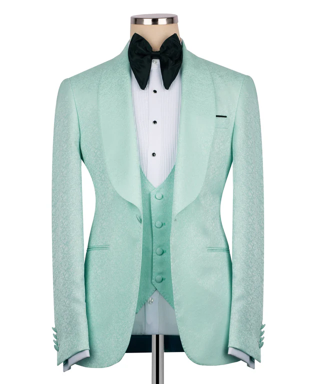 Smoking gilet vert
