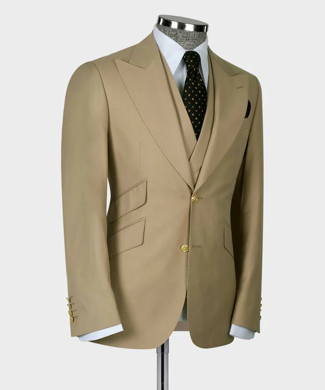Costume grande taille avec gilet classique