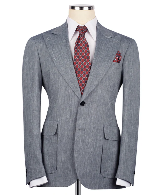 Costume classique en lin